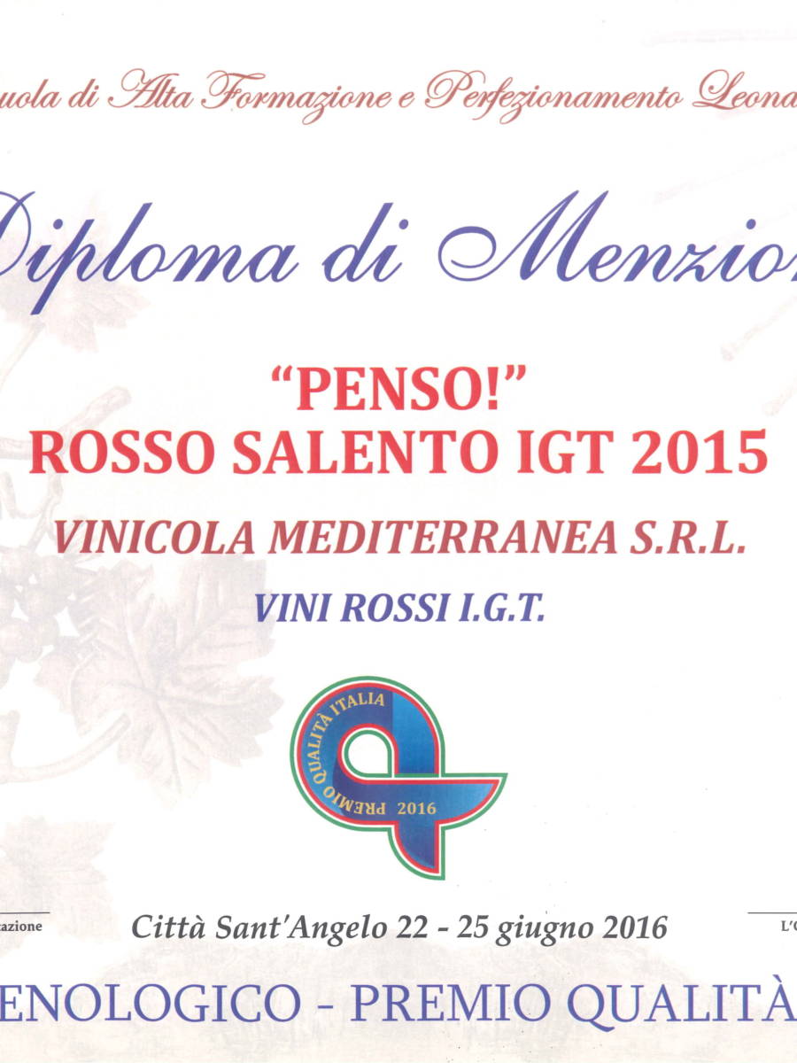 PREMIO QUALITA' 2016 PENSO!-1