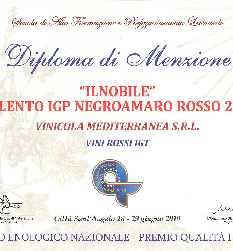 PREMIO-QUALITA'-MENZIONE-2019-ILNOBILE
