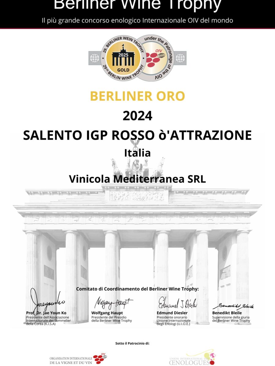 BERLINER 2025 L'ATTRAZIONE 2024