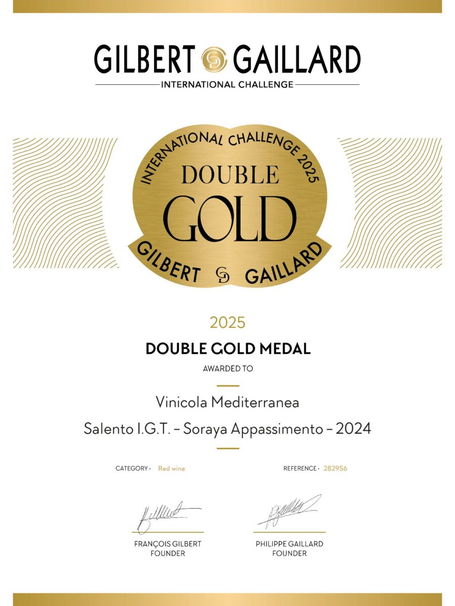 GILBER & GAILLARD 2025 SORAYA APPASSIMENTO 2024