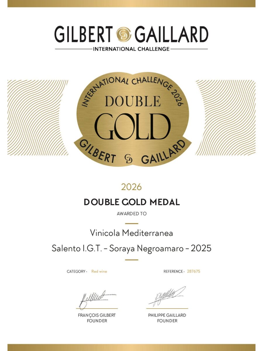 GILBERT & GAILLARD 2026 SORAYA NEGROAMARO 2025